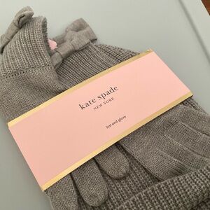 Hat and Winter Glove Set